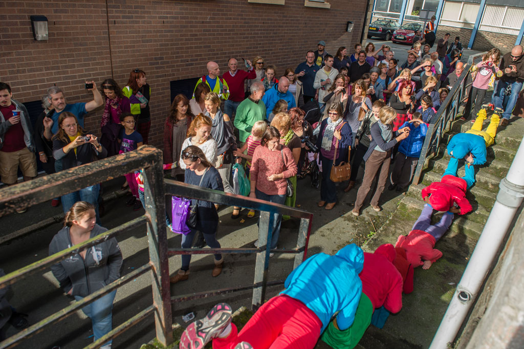 Migrations - Bodies in Urban Spaces, Bangor, 2013