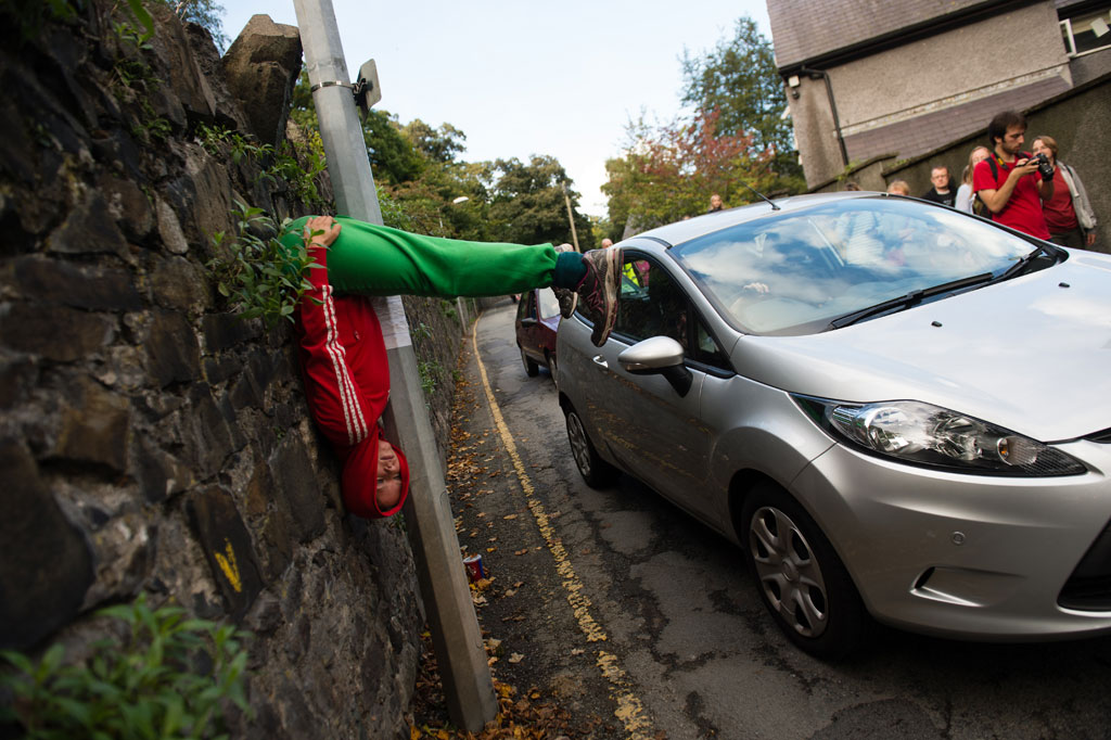 Migrations - Bodies in Urban Spaces, Bangor, 2013