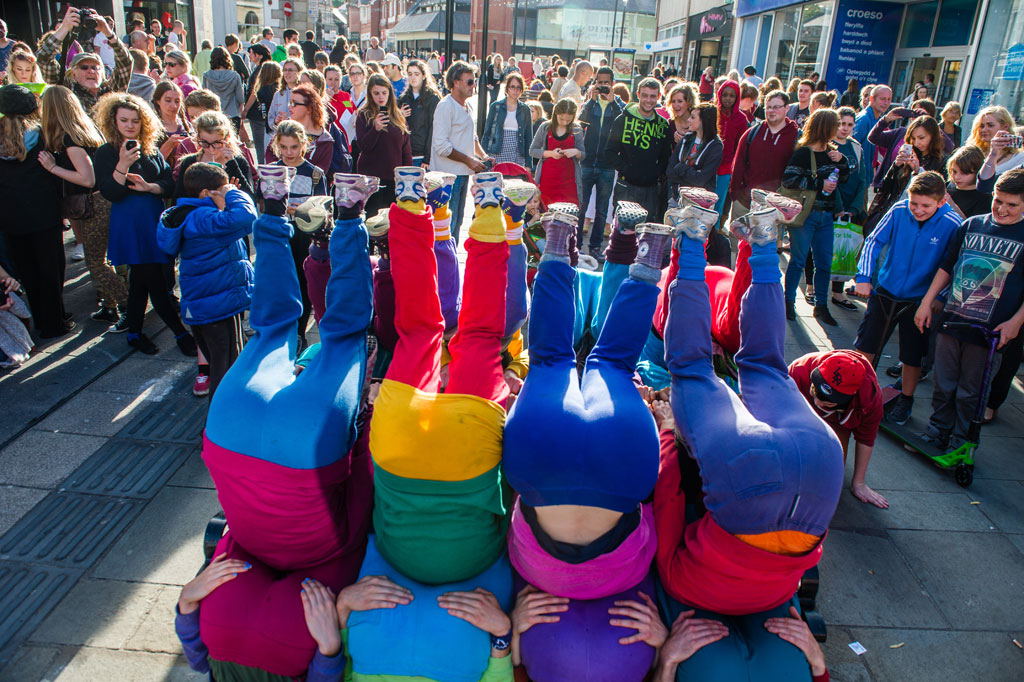 Migrations - Bodies in Urban Spaces, Bangor, 2013