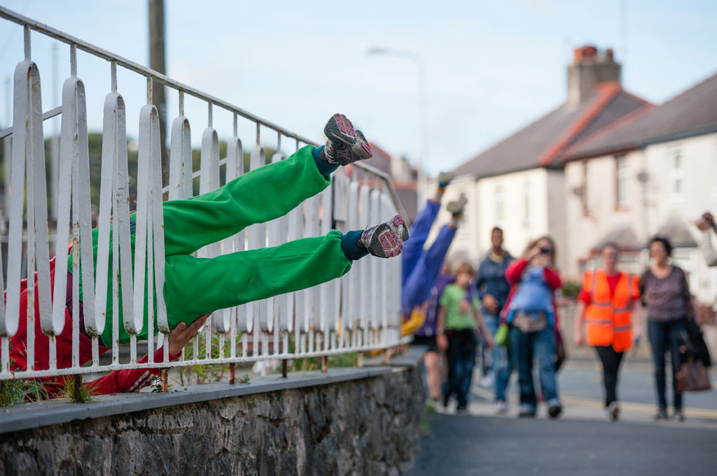 Migrations - Bodies in Urban Spaces, Bangor, 2013