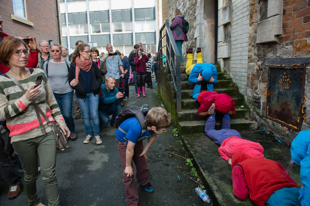 Migrations - Bodies in Urban Spaces, Bangor, 2013