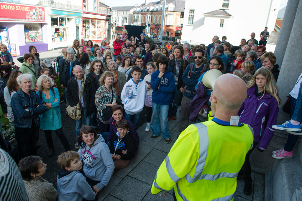 Migrations - Bodies in Urban Spaces, Bangor, 2013