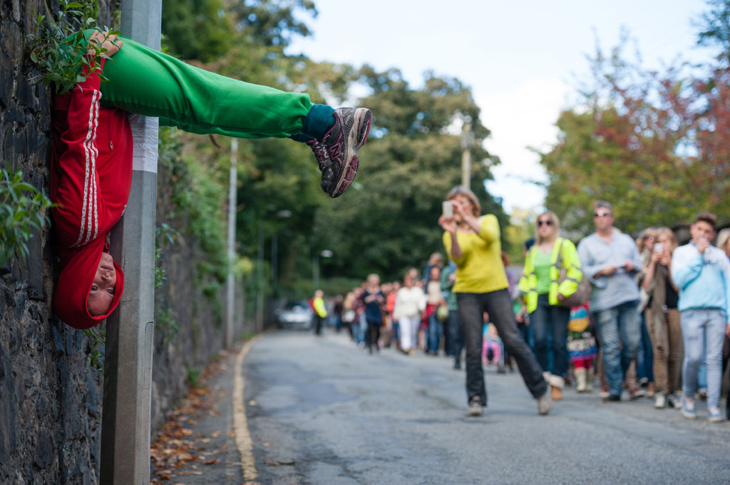 Migrations - Bodies in Urban Spaces, Bangor, 2013